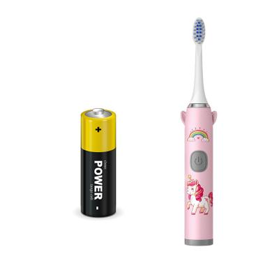 China Battery Electronic Kids Children Toothbrush USB Charging In Bulk With Size Is 5.5*19.5*3cm And Weight Is 41 Gram for sale