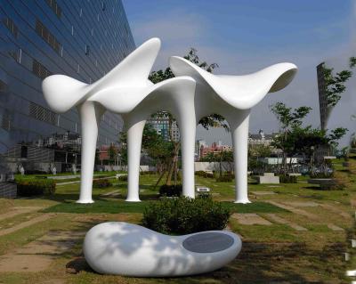 China Escultura exterior do metal da arte pública de aço inoxidável para a decoração da plaza à venda