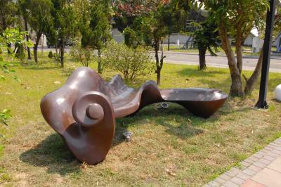 Китай Декоративный цвет скульптуры литейной меди сада покрасил длину в 3,5 метра продается