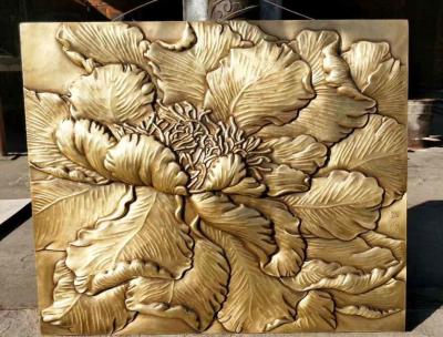 China Decorative Art Deco Relief Sculpture 180cm x 150cm OEM / ODM Acceptable for sale