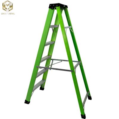 China Platform Aluminium Extending Ladders Telescopic A Frame Ladder 150KG-200kg for sale