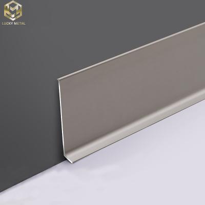 China ODM Aluminium Wall Skirting Extrusion Profile T3~T8 Temper for sale