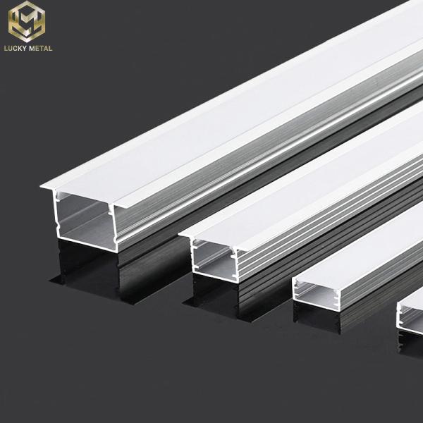 Quality Streamlined Track Corner Aluminium Led Strip Profile Light Commercial for sale