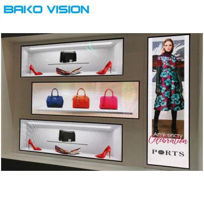 China Lightweight Stand Digital Advertising Display Screens Indoor Mirror SMD2121 for sale