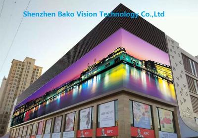 China P8 P10 Waterproof parede video exterior fixa das tevês do diodo emissor de luz dos painéis da tela do diodo emissor de luz de Digitas para anunciar à venda