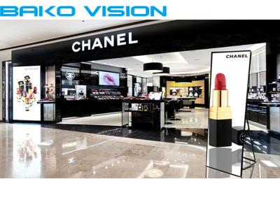 China Indoor Advertising Front Service LED Display P2.5mm Full Color Standing Screen for sale