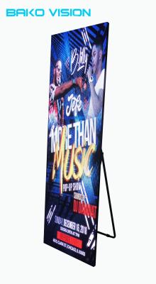 China LED Advertising Player Portable Digital Signage Indoor LED Poster P2.5 Display For Mall Stores Advertising for sale