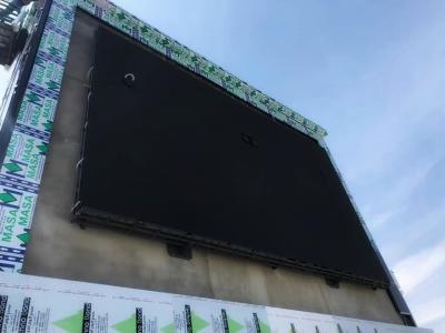 China Waterproof SMD3535 Fixed LED Video Screen For Building Roof for sale