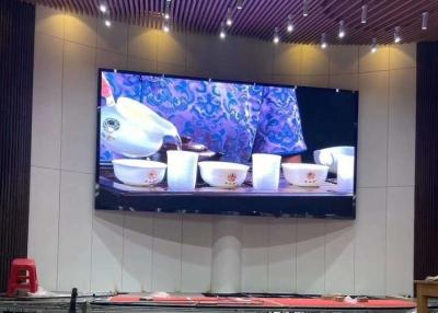 China Full Color Interior Fixed Install Wall Mounted LED Display Screen For Advertising for sale