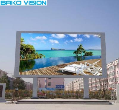 China La cartelera de publicidad al aire libre del control de la nube P8 llevó la exhibición montada en la pared al aire libre de la pantalla en venta