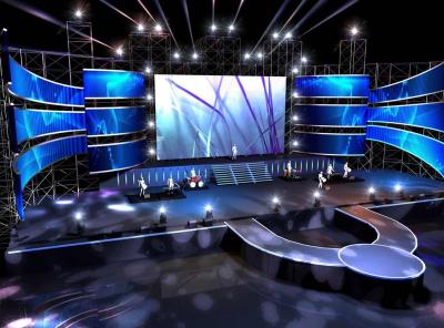 China 1400CD/Sqm Rental LED Video Wall 500x500 500x1000 Small Pitch IP21 for sale