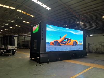 China BAKO Vision Mobile LED Billboard IP54 7500nits Truck Mounted LED Screen for sale