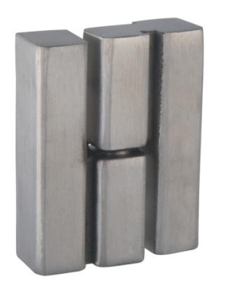 China Dobradiça de superfície cromada para armário de aço inoxidável de 180 graus à venda