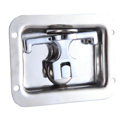 China Cerraduras de caja de herramientas de tablero de acero inoxidable Cerradura de gabinete industrial de paleta de panel en venta