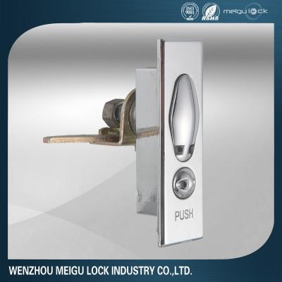 China Chrome Plated Electrical Cabinet Door Lock Magnetic Black Zinc Alloy for sale