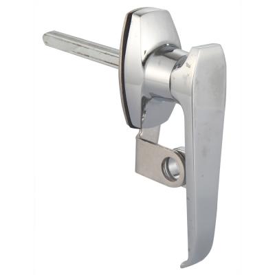 China Keyless Steel Cabinet Lock Paddlockable Waterproof Door Handle Lock for sale