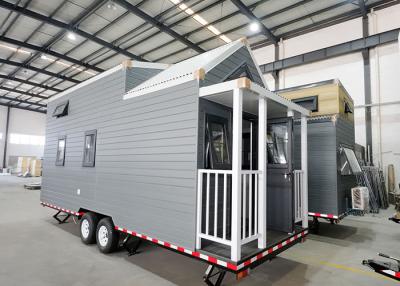 China EU/AU/USA Standard Light Steel Framing Small Prefab Homes On Wheels With 3 Bedrooms for sale