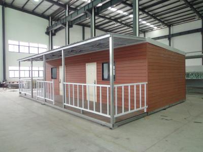 Chine Caravanes résidentielles larges triples légères de cadre en acier, maisons modulaires de mobile facile de démantèlement à vendre