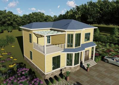 China Recyclable Wind Resistance Green Prefab Homes	Light Steel Prefab Home Kits for sale