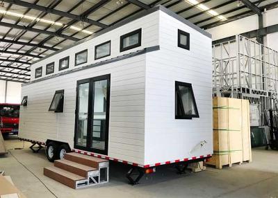 China AS/NZS Light Steel Prefabricated Home Ready to Ship Tiny House On Wheels With 2 Bedroom for sale