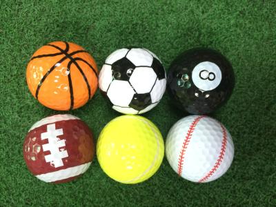 China sports golf balls for sale