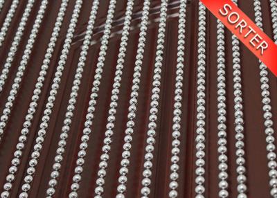 China Sliver round plastic bead chain curtain for door for sale