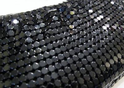 China Black metal sequin cloth for sale