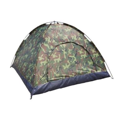China Tactical Camping And Hiking Gear Tent 180T Silver Coated Polyester for sale