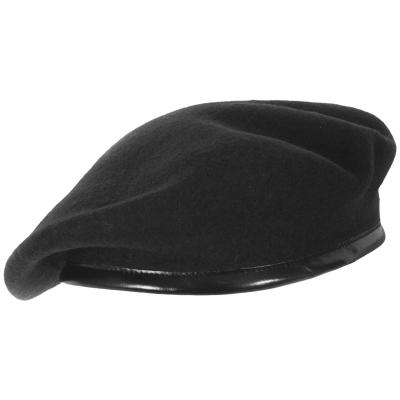 China Black Olive Grey Royal Marines Commando Beret 100% Wool Military Camo Hats for sale