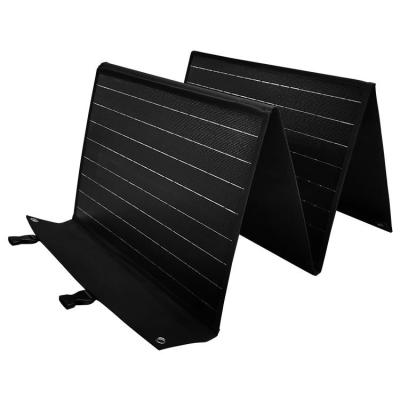 China 100w 200W Flexible Folded Emergency Solar Panel Kit For Portable Power Station for sale