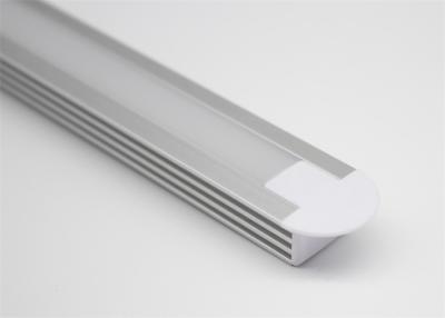 China Alojamento de alumínio Recessed linear da luz de tira do diodo emissor de luz do perfil do diodo emissor de luz para o dissipador de calor à venda