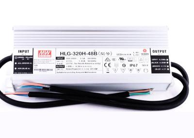 China HLG-320H-48 LED Driver Power Supply Meanwell 320W 48V Single Output Switching for sale