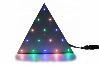 China Luz del panel de la lámpara DMX512 SMD5050 RGB del pixel del panel LED del triángulo para la decoración en venta