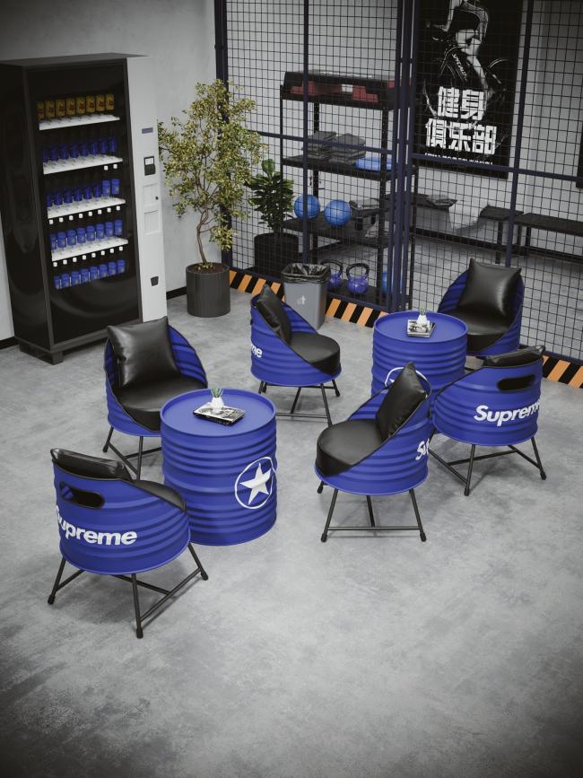 Versatile table chair set in restaurant setting