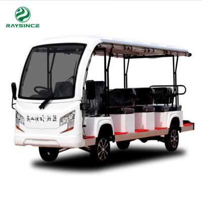 China Qingdao China wholesale price tourist Bus four wheels electric sightseeing bus with fourteen seats for sale