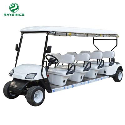 China Latest model electric car golf cart with eight seats hot sales club car street legal golf carts to Saudi Arabia for sale