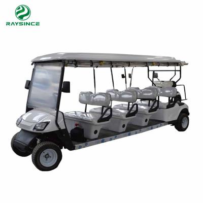 China Raysince wholesale cheap price electric golf carts with eight seats ready to ship golf cart for sale for sale