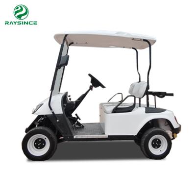 China Luxury electric retro golf carts sale mini golf cart with 2 pu seater for Golf course for sale