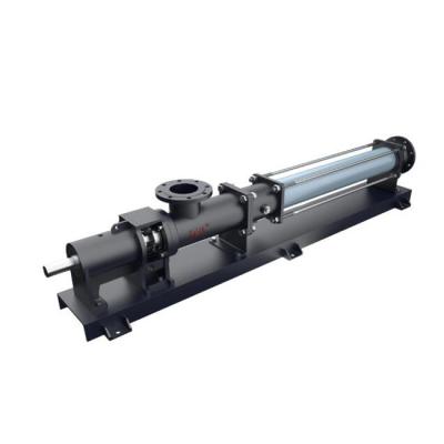 China 2000L/Hour Screw Type Pump 220V 380V Concentrated Slurry Screw Pump for sale