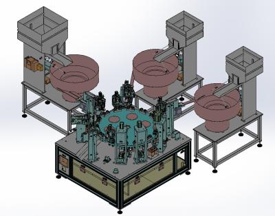 China Máquina automática de tapón de tornillo de 220V Sistema de control PLC personalizado en venta