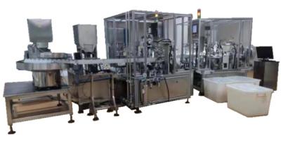 Chine OEM machine automatique de remplissage et de couverture AC380V en acier inoxydable à vendre