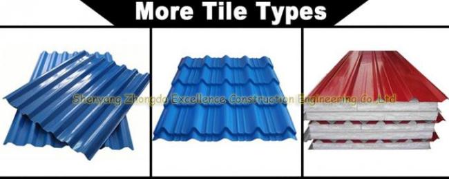 Long Span Color Coated Corrugated Roofing Sheet / PPGI corrugated roofing sheets /Color Coated Metal Roof