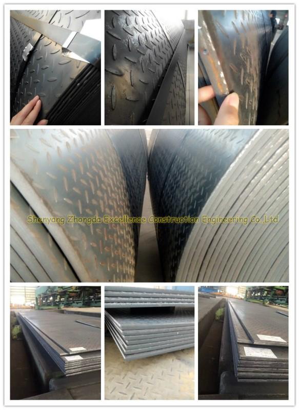China Supplier carbon tear drop diamond checker steel plate price A36 SS400