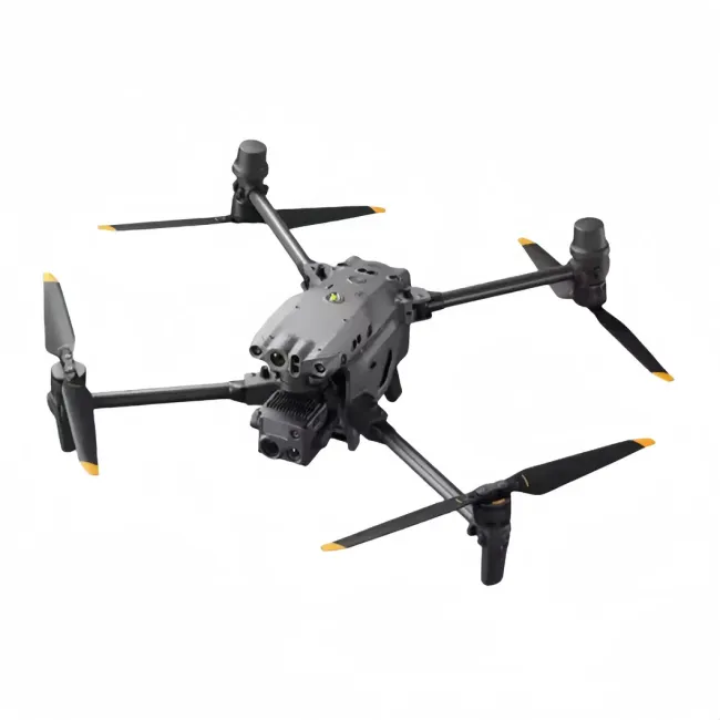 Dji Matrice 30t Agriculture Drone Equipped with a Laser Rangefinder and an Infrared Thermal Imaging Camera