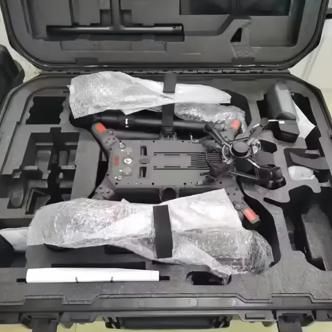 Dji Matrice 30t Agriculture Drone Equipped with a Laser Rangefinder and an Infrared Thermal Imaging Camera
