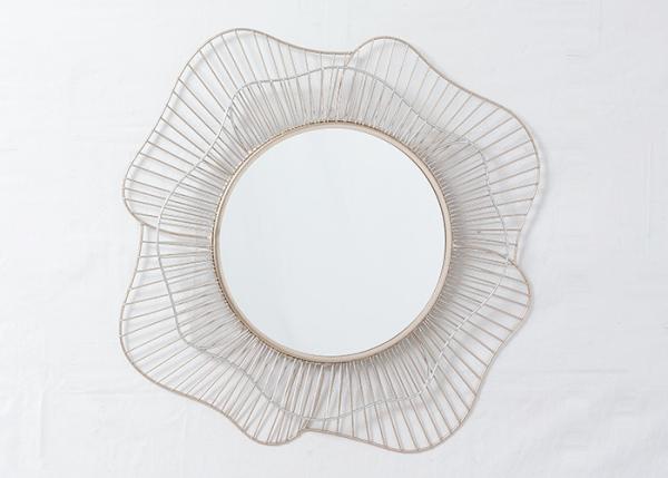Quality Elegance Wrought Metal Wall Art Mirror for sale