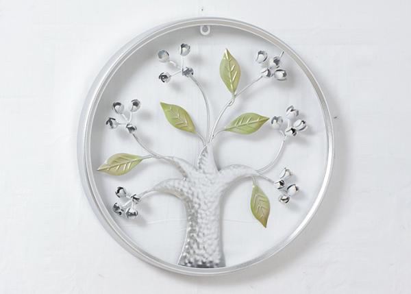 Quality Flower Pots Home Oval Metal Tree Wall Decor for sale