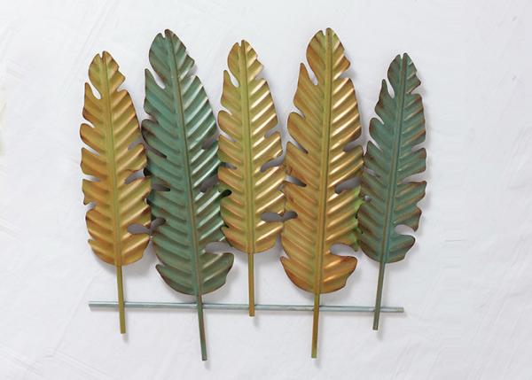 Quality Palm Leaves Metal Wall Art Decor for sale
