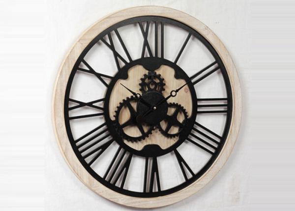 Quality Rustic 3D Metal Wall Art Clock for sale