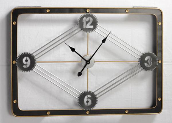 Quality Roman Numerals Metal Wall Art Clock for sale